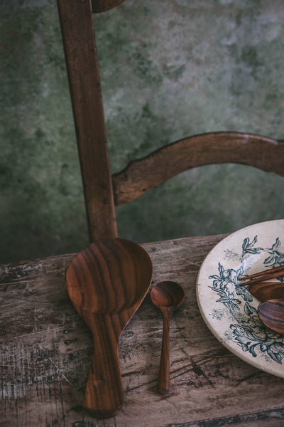 Acacia Wooden Scoop Spoon