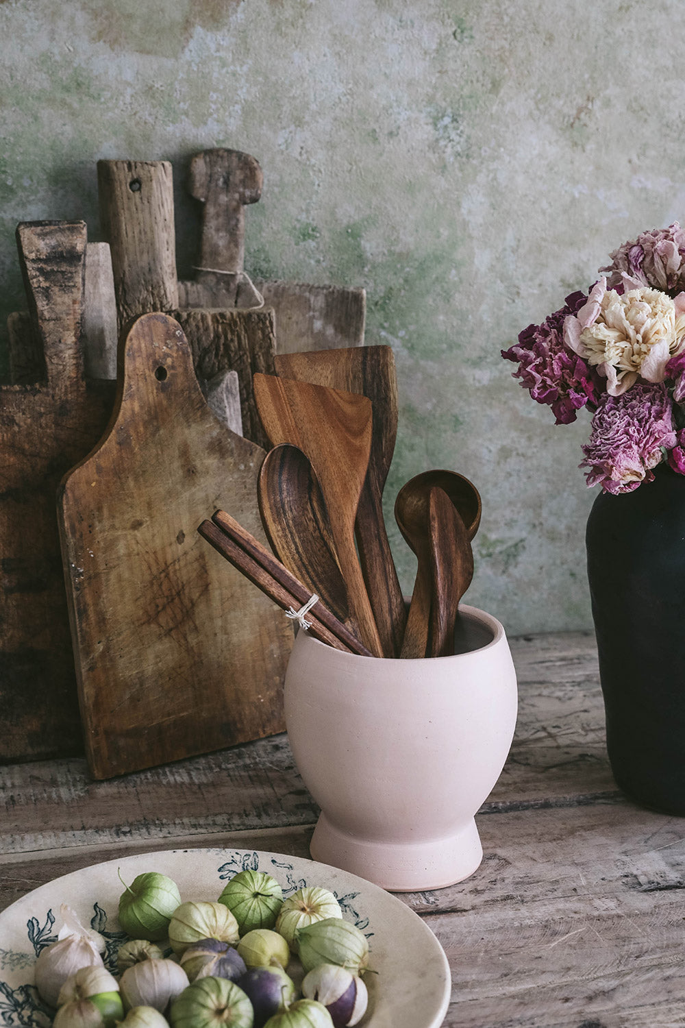 Acacia Wooden Spatula Set