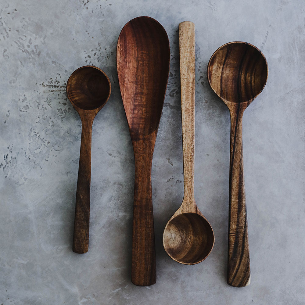 Acacia Wooden Spoon Set