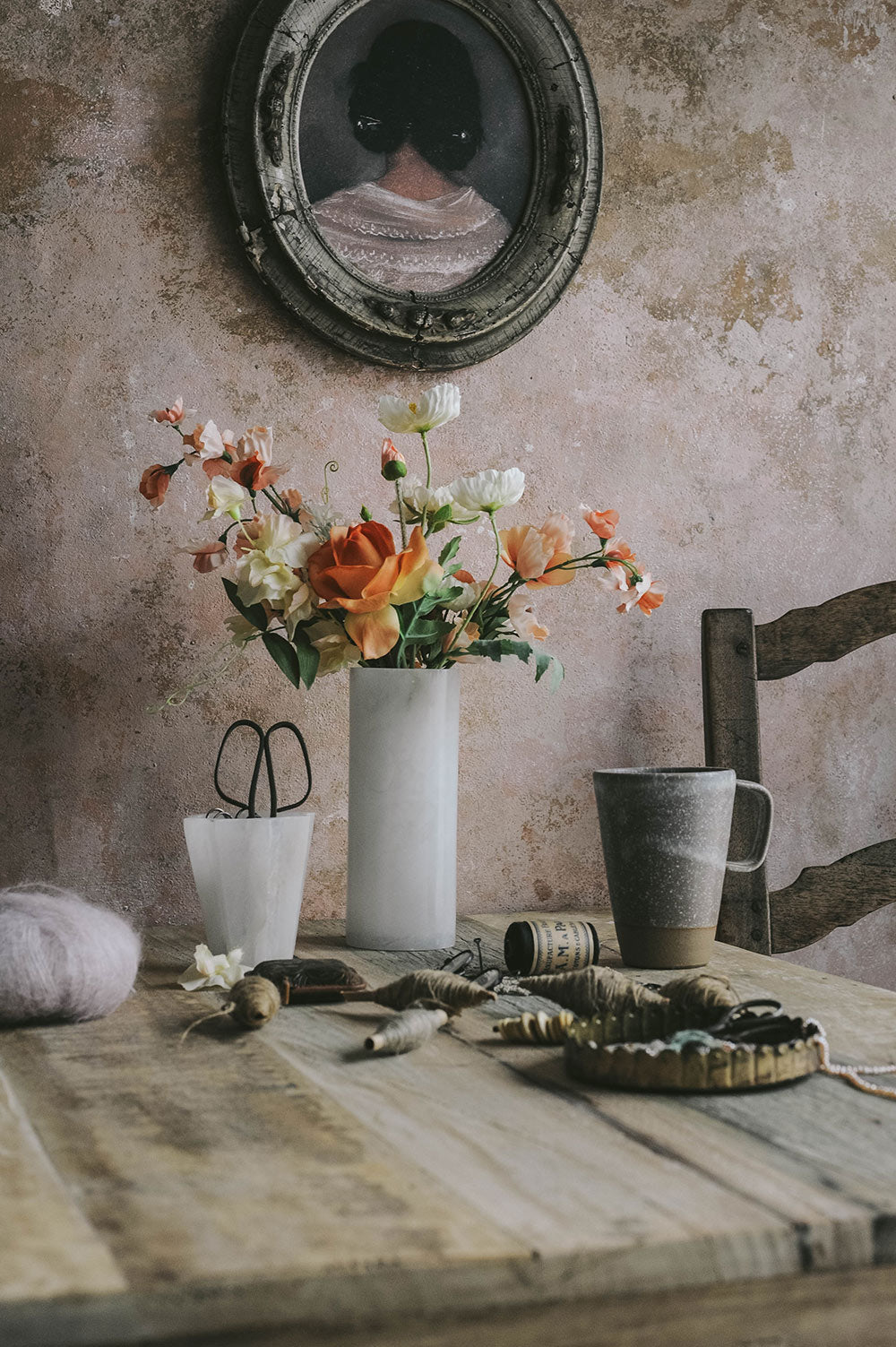 Fluted Alabaster Vessel