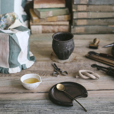 Artisan Ceramic Spoon Rest