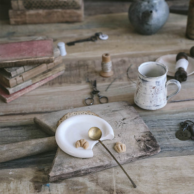 Artisan Ceramic Spoon Rest