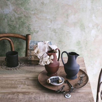 Artisan Stoneware Pitcher - Black