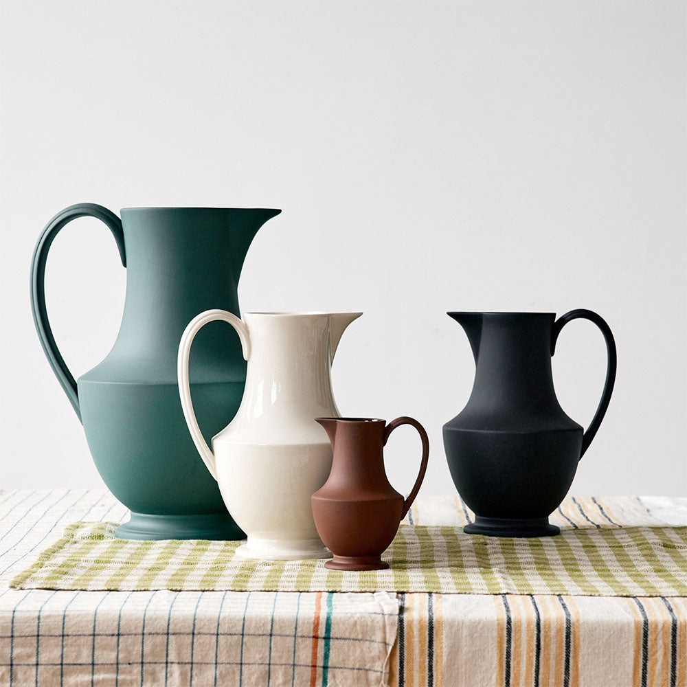 Artisan Stoneware Pitcher - Teal