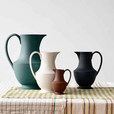 Artisan Stoneware Pitcher - Teal