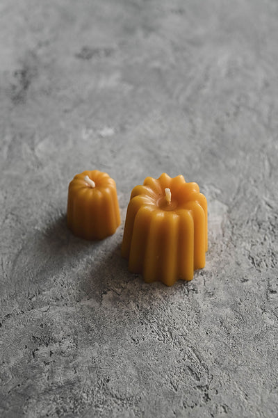 Beeswax Canelé Candle Set