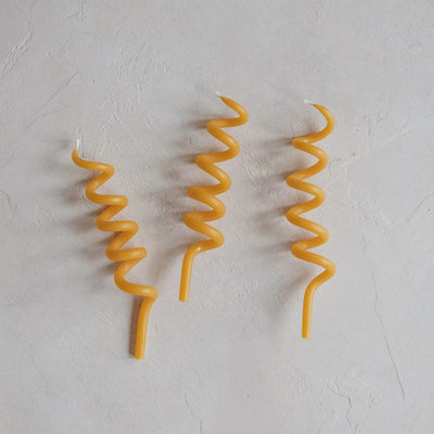 Handamde Beeswax Celebratory Candles