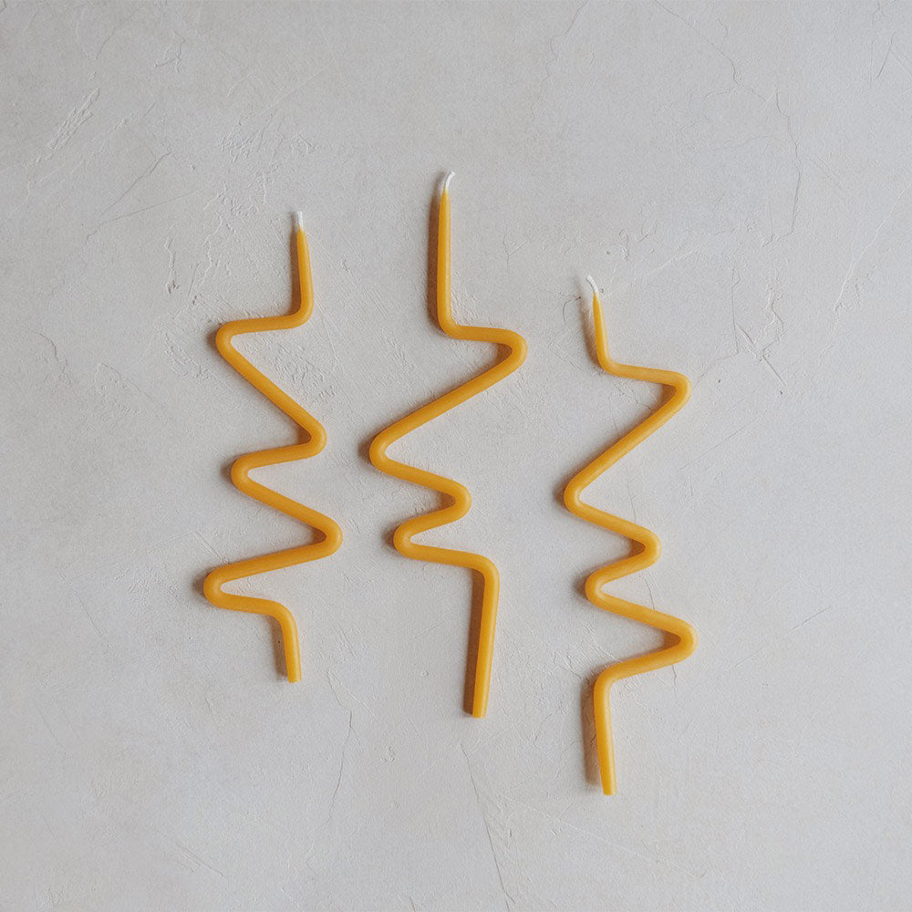 Handamde Beeswax Celebratory Candles