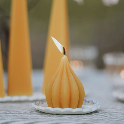 Beeswax Kiss Candle Set