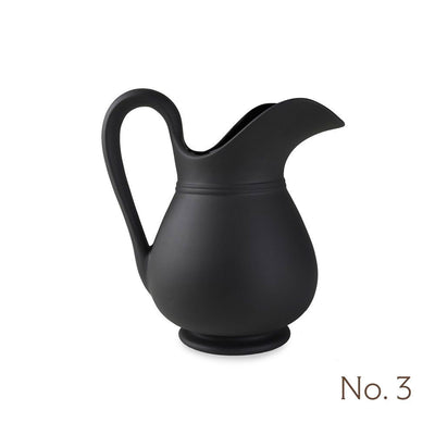 Stoneware Pitcher - Black, Small