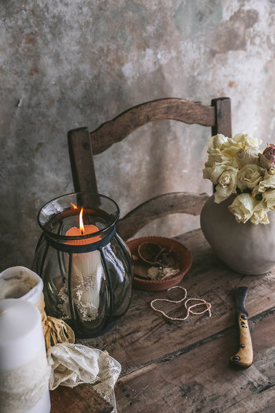 Blown Glass Vase / Lantern