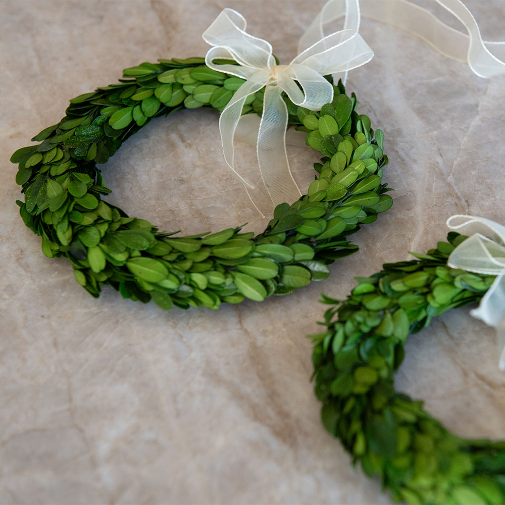 Preserved Boxwood Wreath