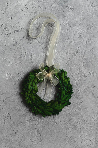 Preserved Boxwood Wreath