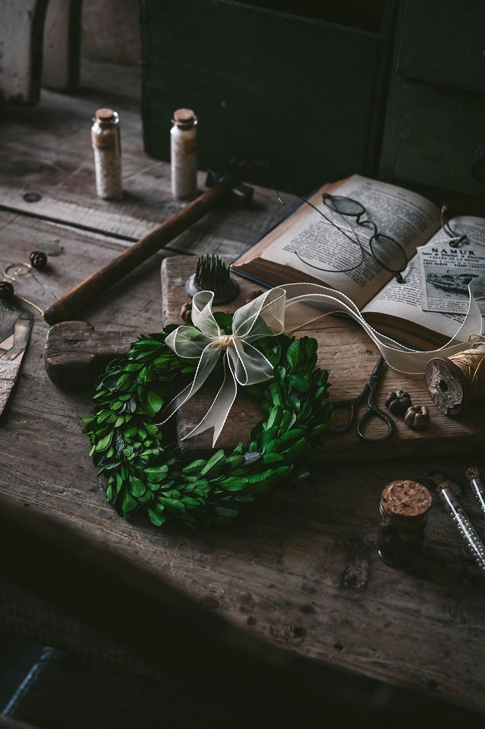 Preserved Boxwood Wreath