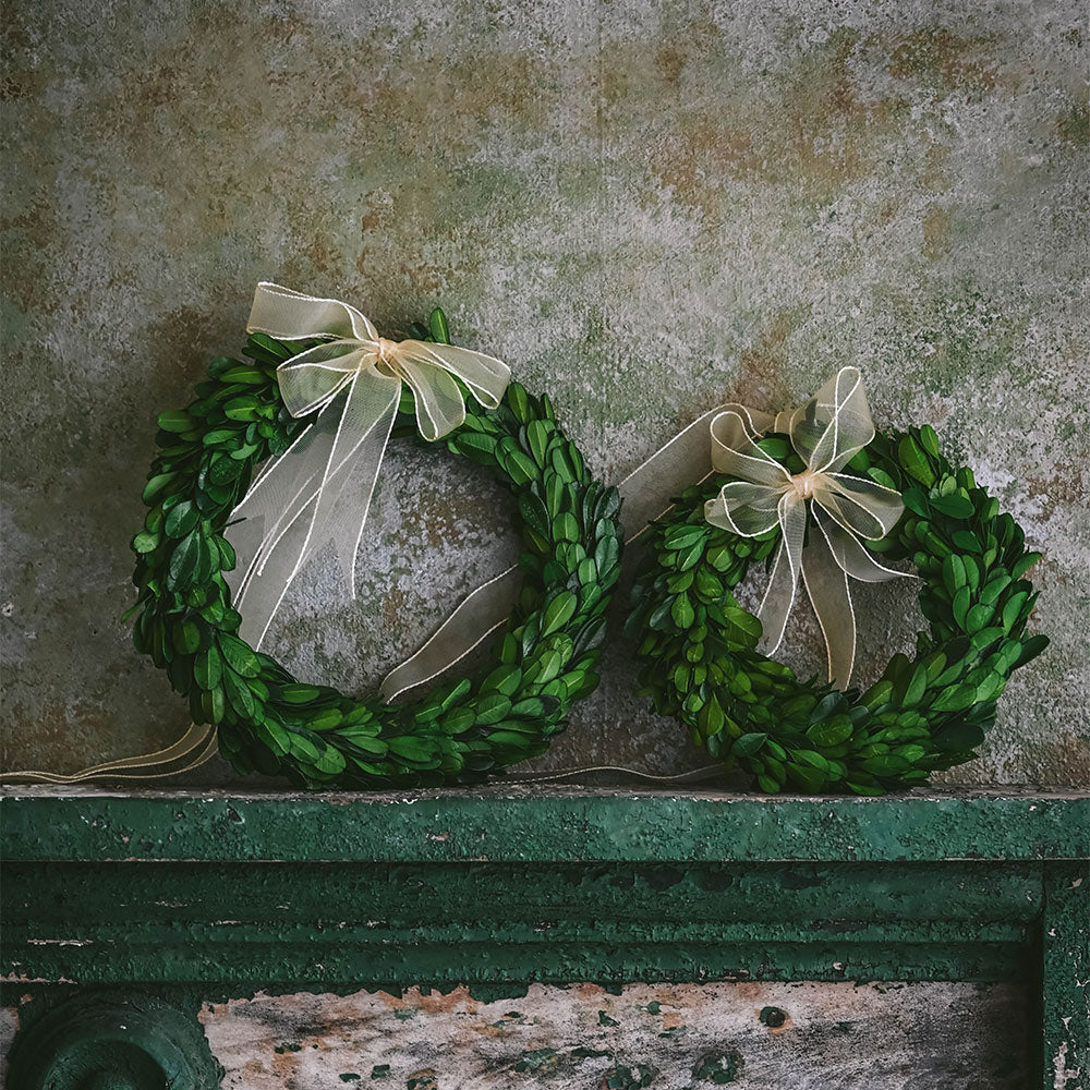Preserved Boxwood Wreath