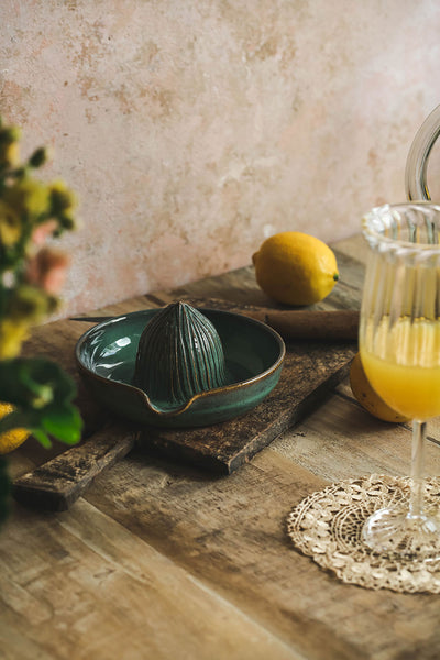 Ceramic Citrus Juicer - Sage