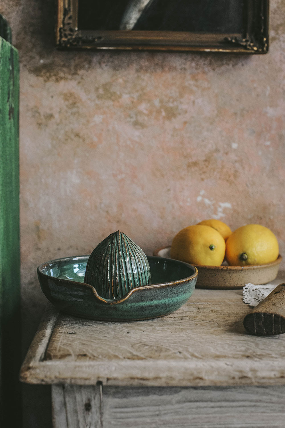 Ceramic Citrus Juicer - Sage