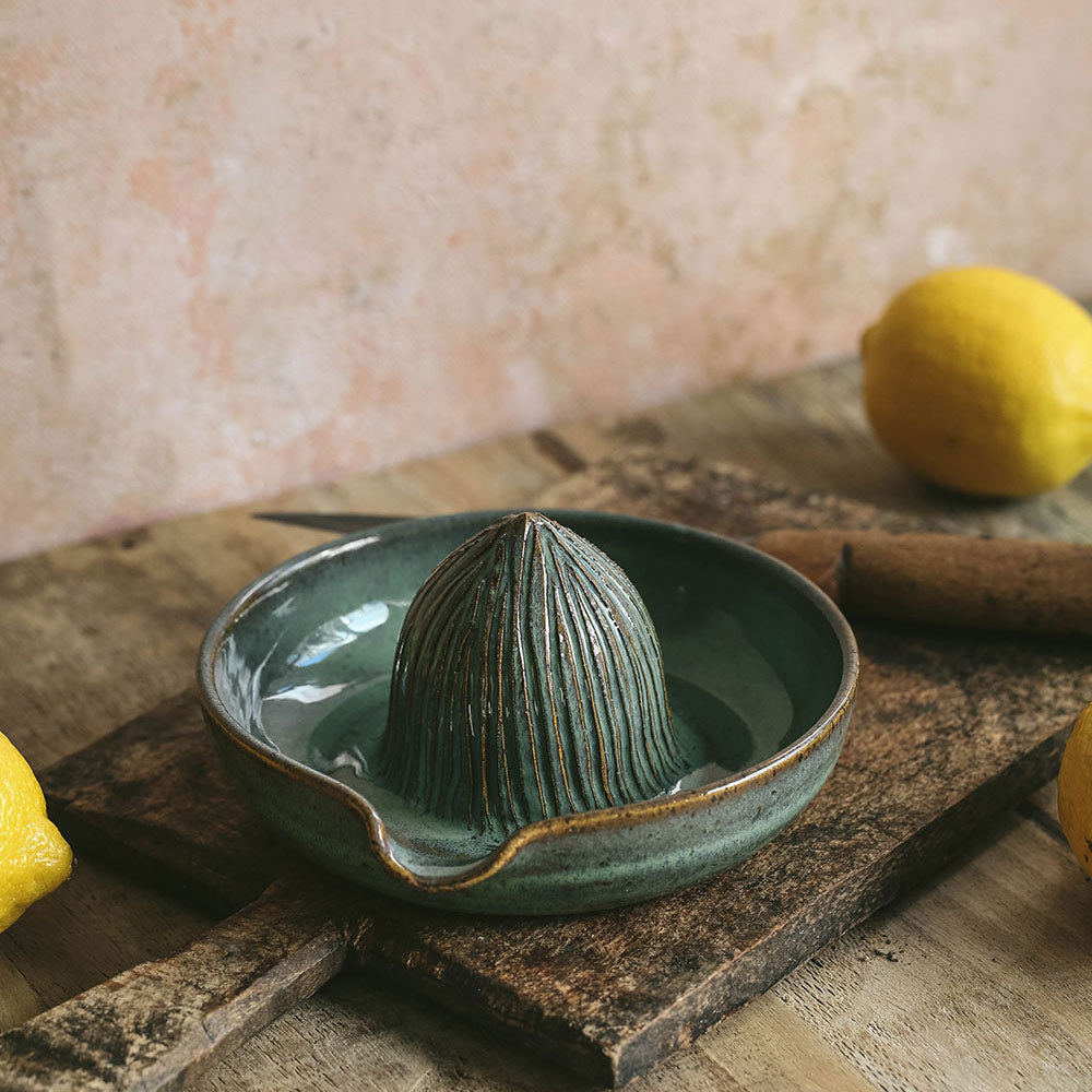 Ceramic Citrus Juicer - Sage