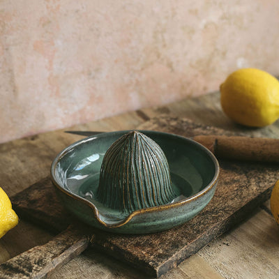 Ceramic Citrus Juicer - Sage