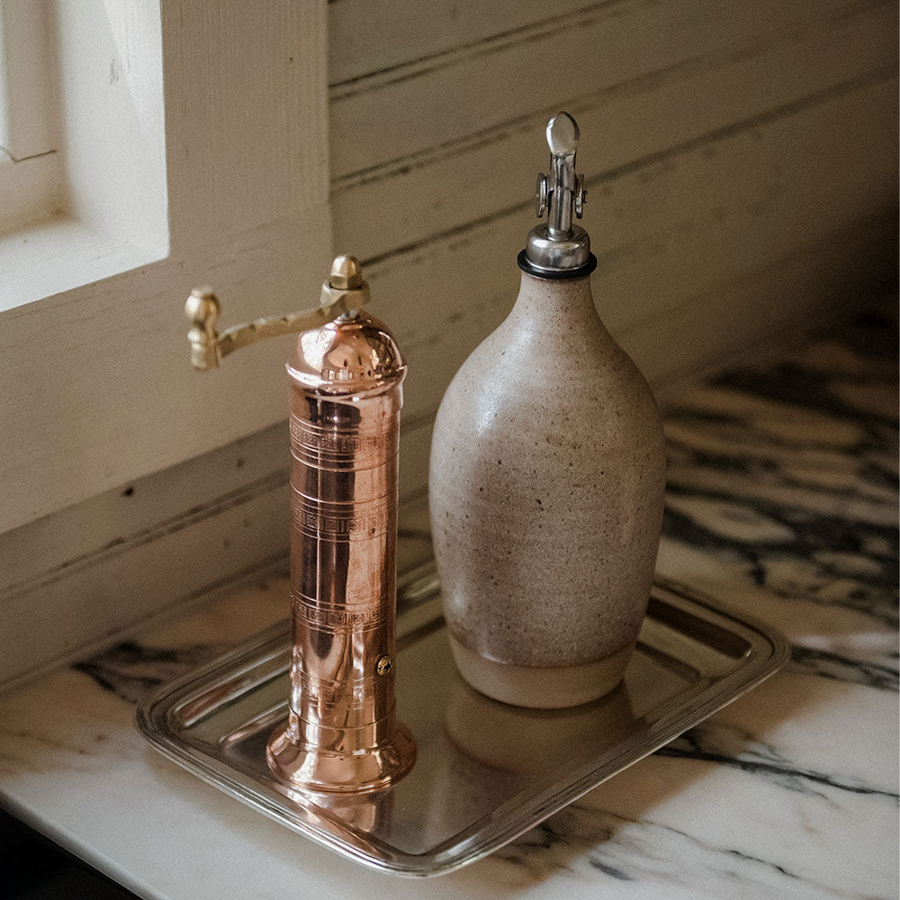 Ceramic Oil Bottle - Oat