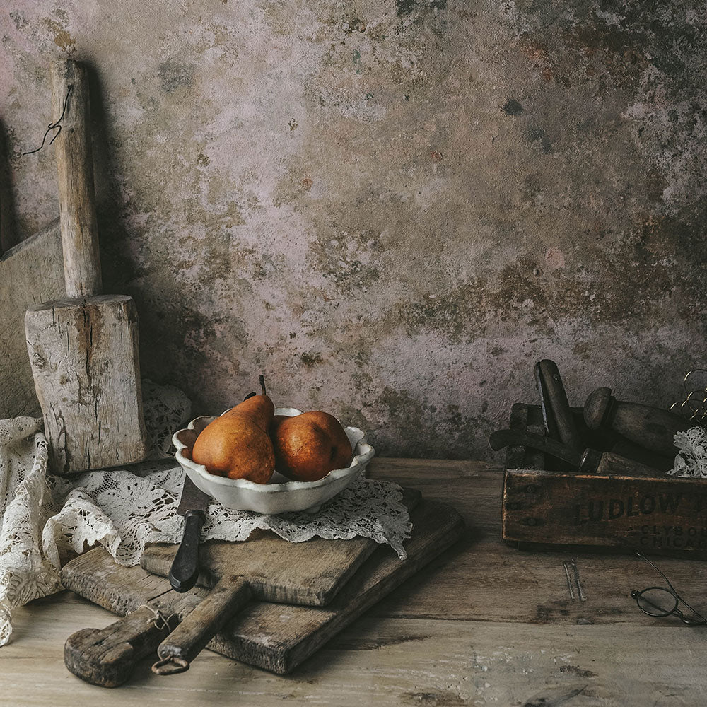 Footed Ceramic Petal Bowl