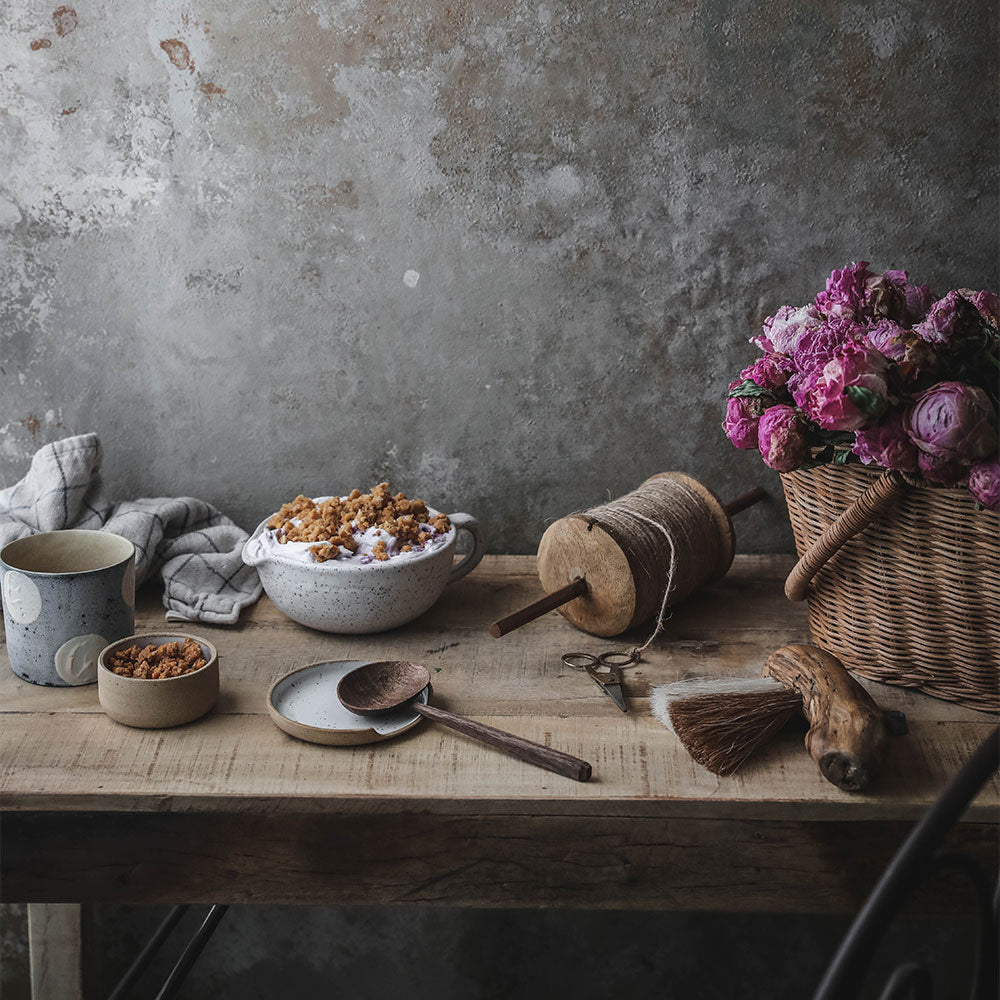 Ceramic Salad Dressing Bowl