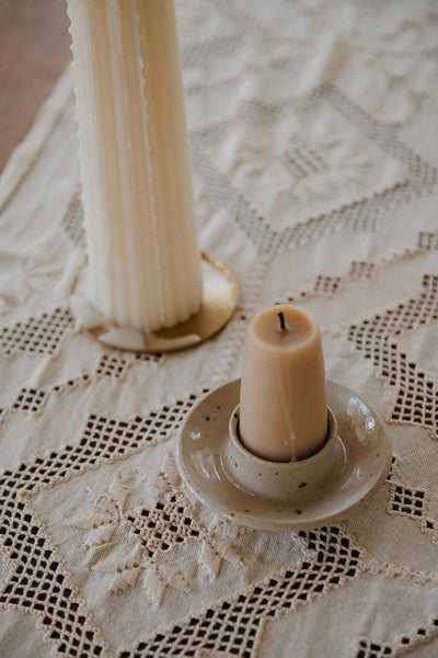 Heirloom Embroidered Table Throw No. 6270