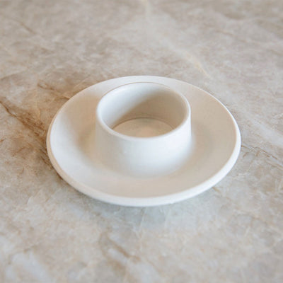 Ceramic Stubby Candle Holder