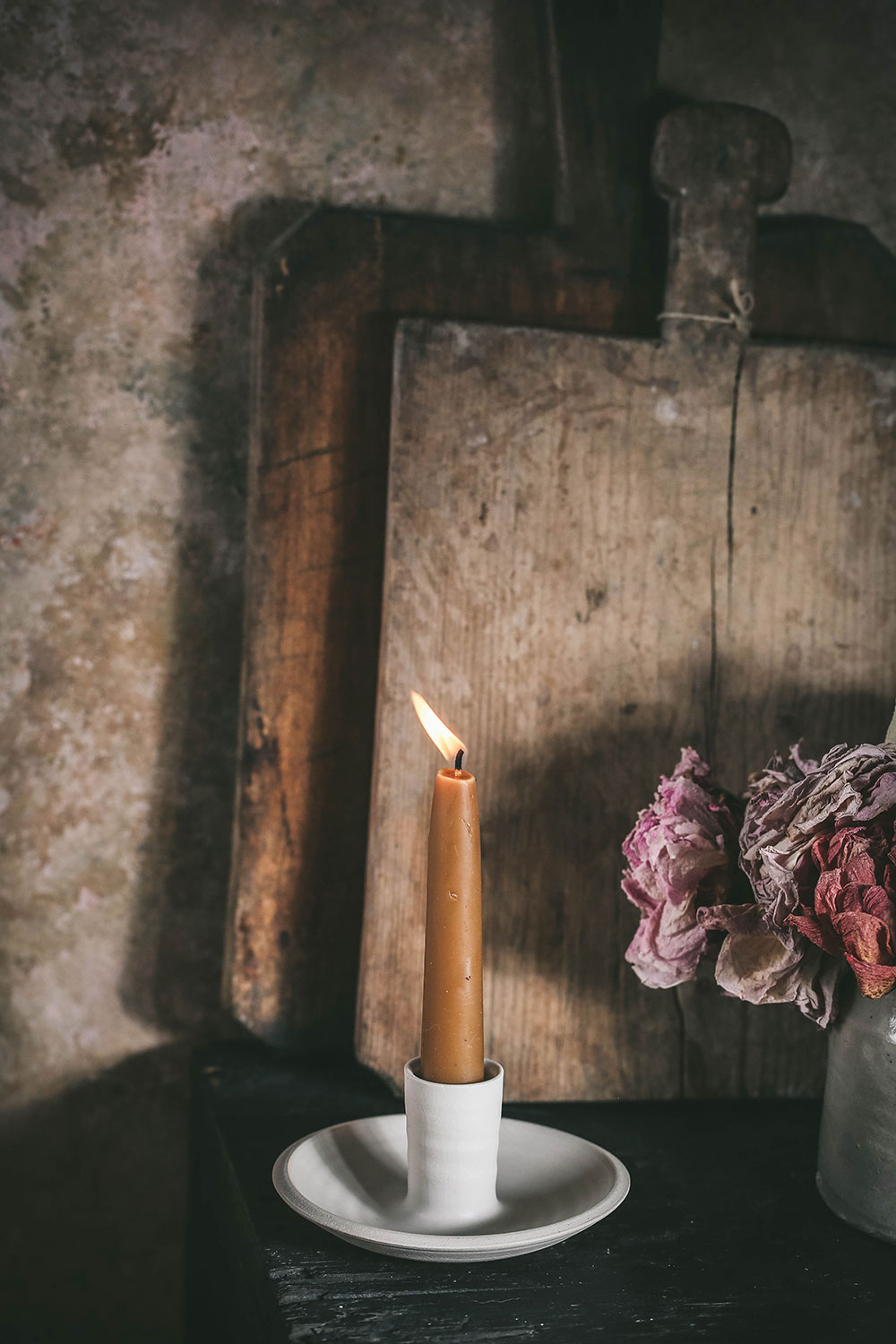 Ceramic Taper Candle Holder