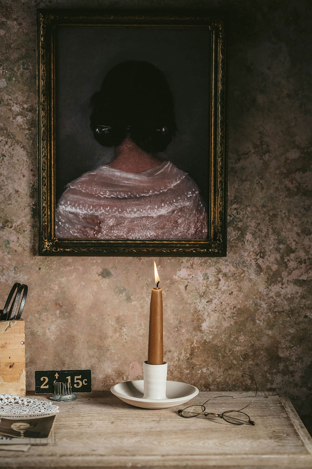 Ceramic Taper Candle Holder