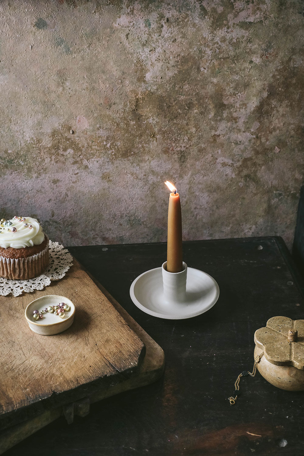 Ceramic Taper Candle Holder