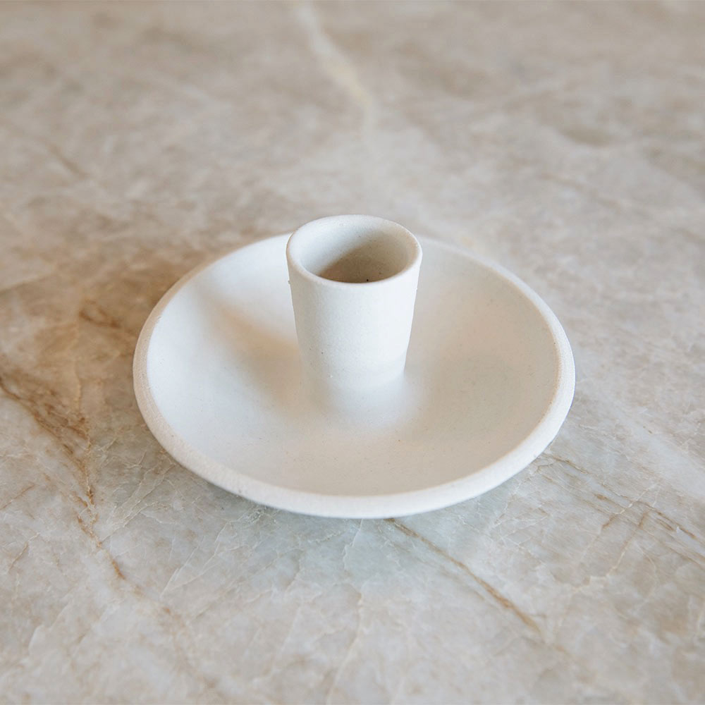 Ceramic Taper Candle Holder