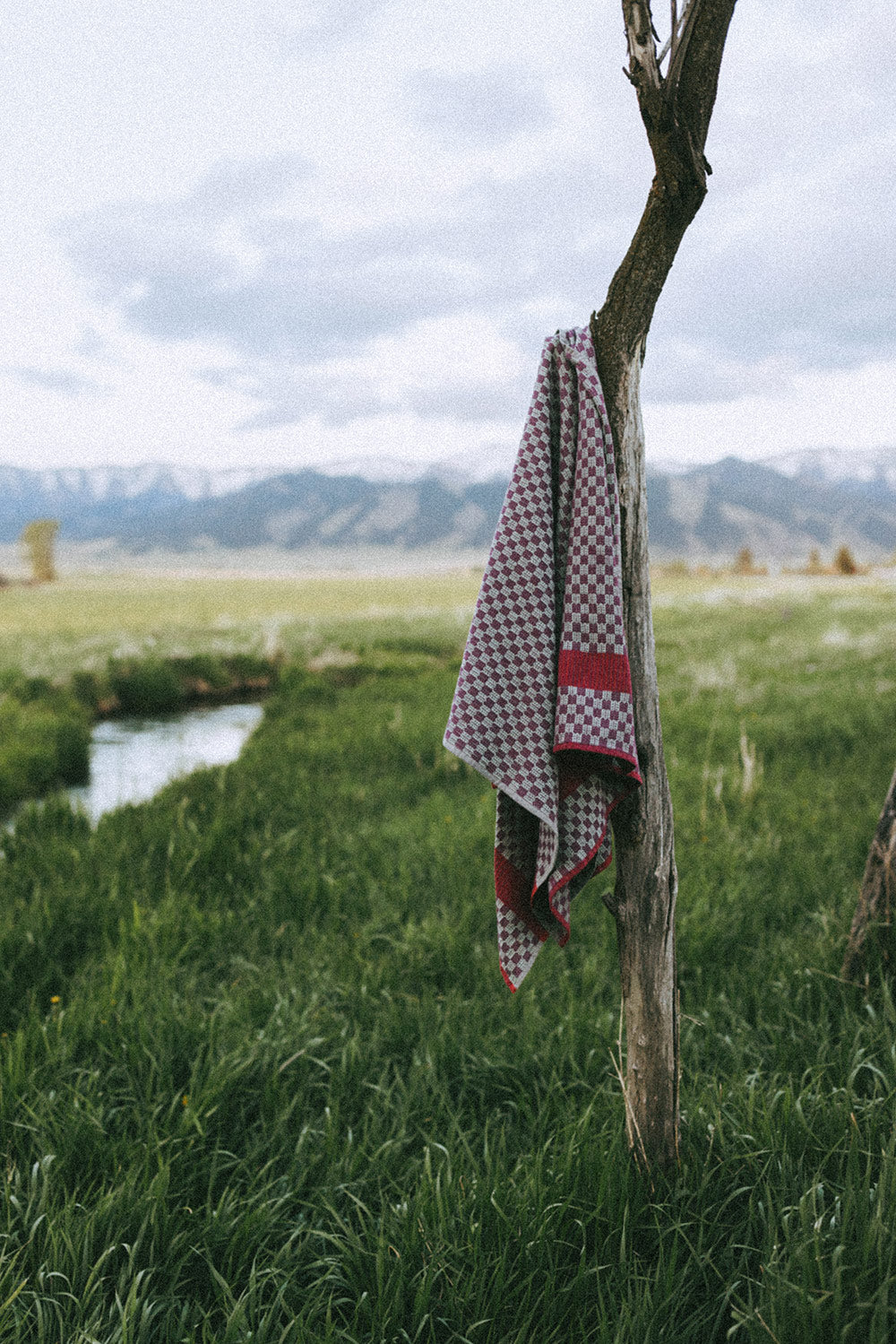 Handwoven Checkerboard Towel