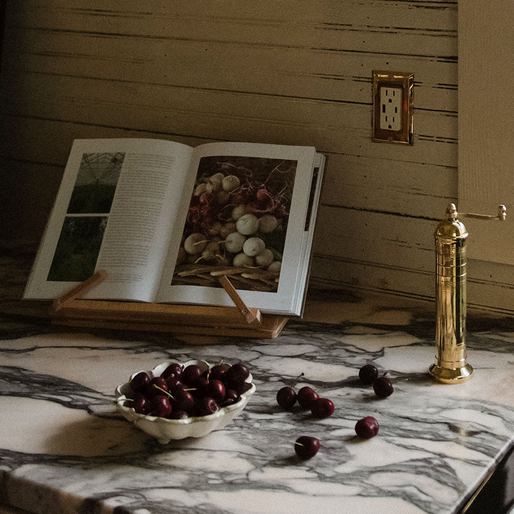 Wooden Cookbook Stand