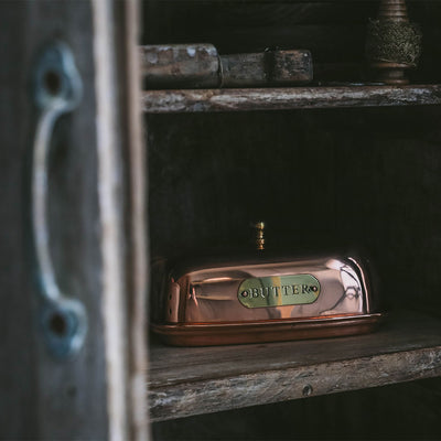 Copper Butter Dish