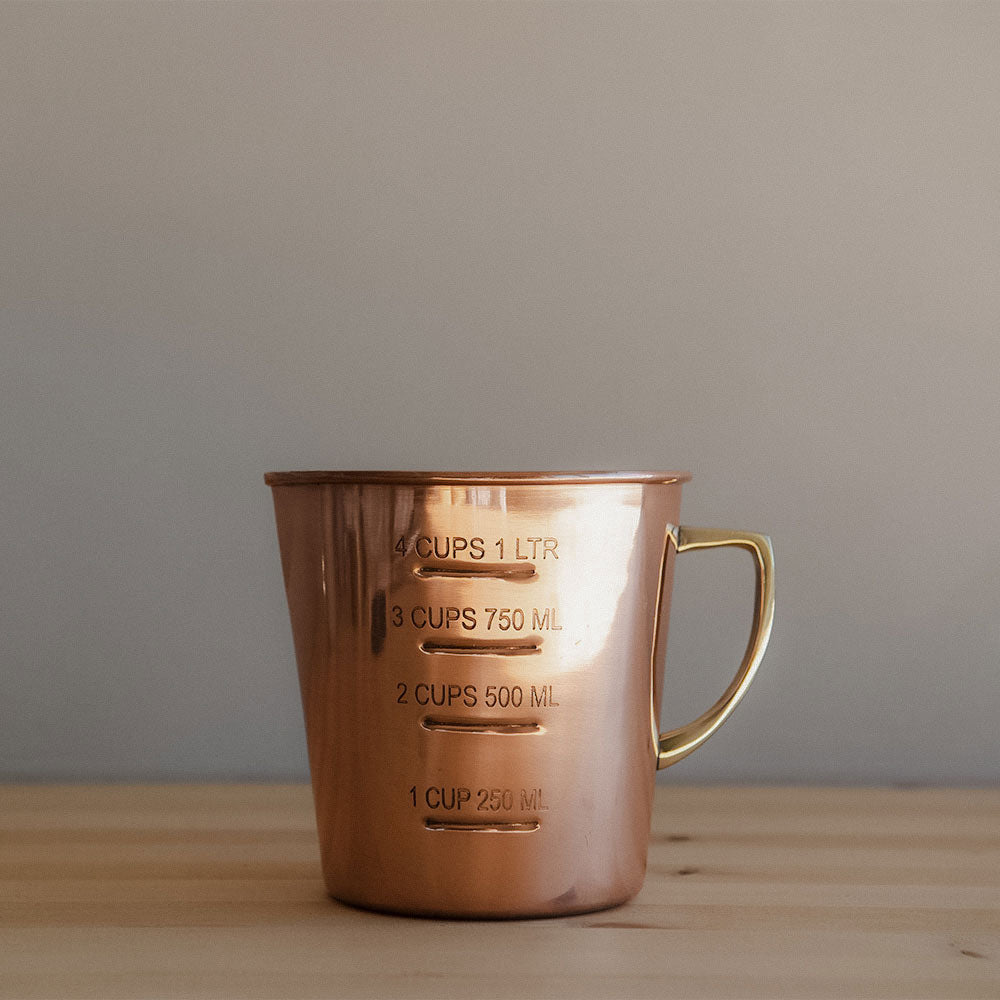 Copper Liquid Measuring Cup