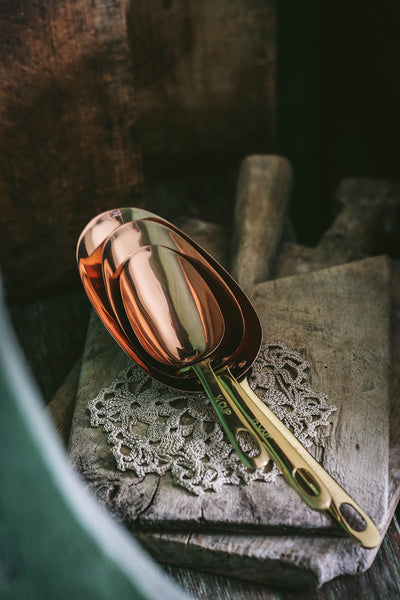 Copper Measuring Scoops