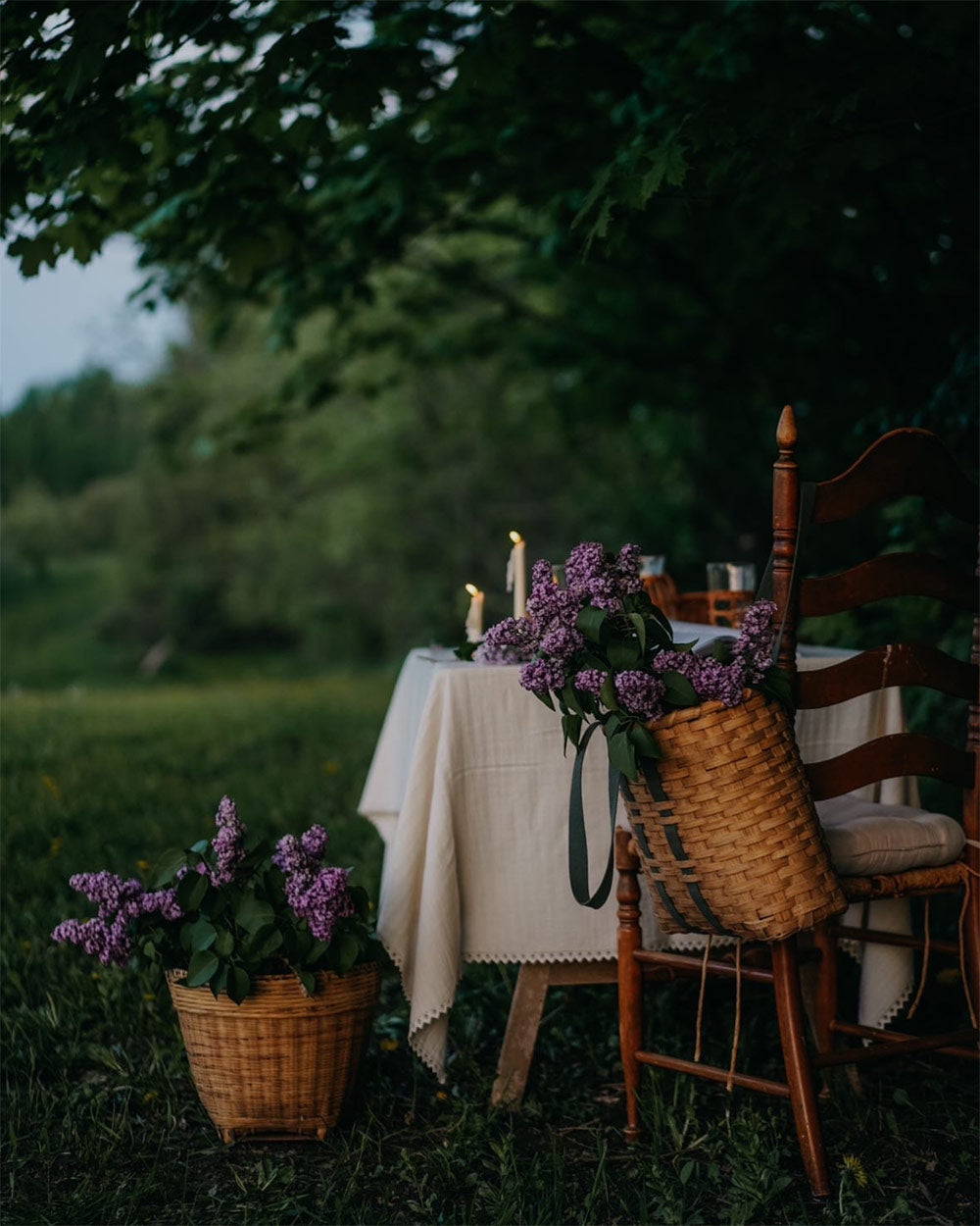 Pointelle Lace Tablecloth