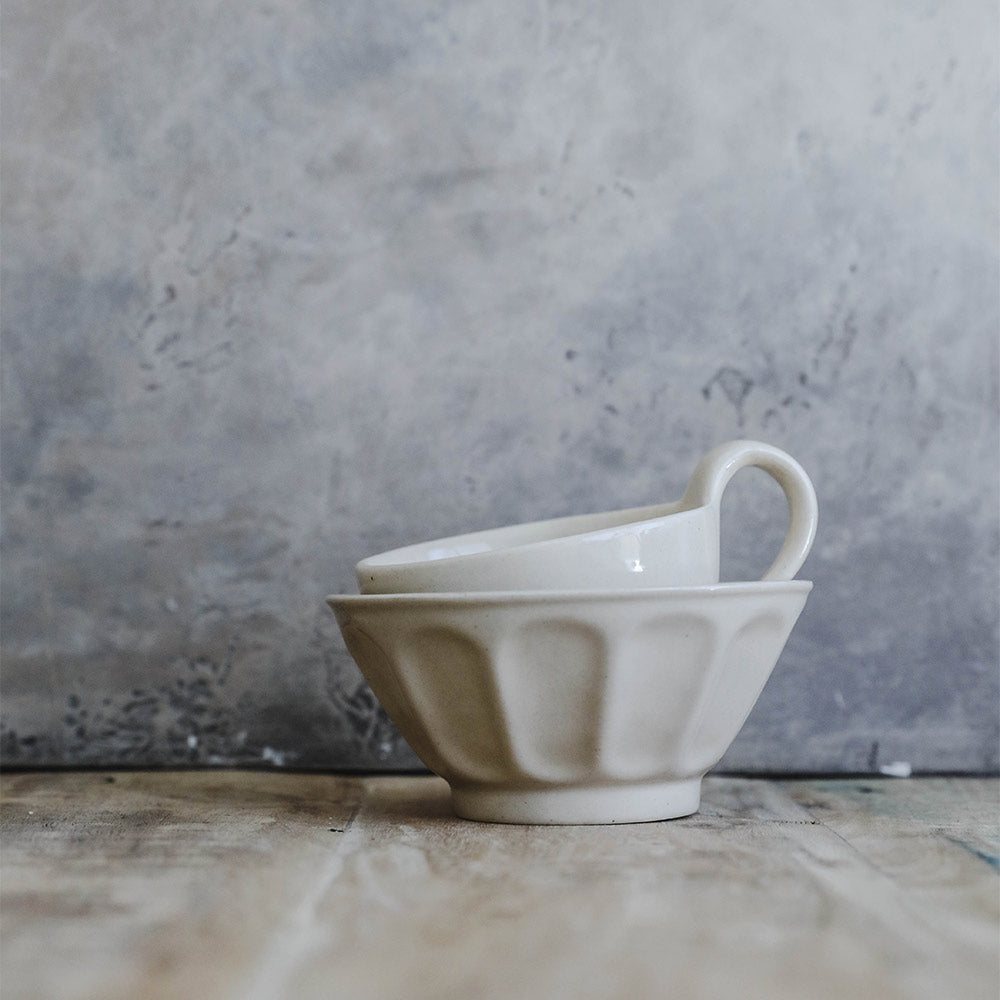 Cream Ceramic Bowl