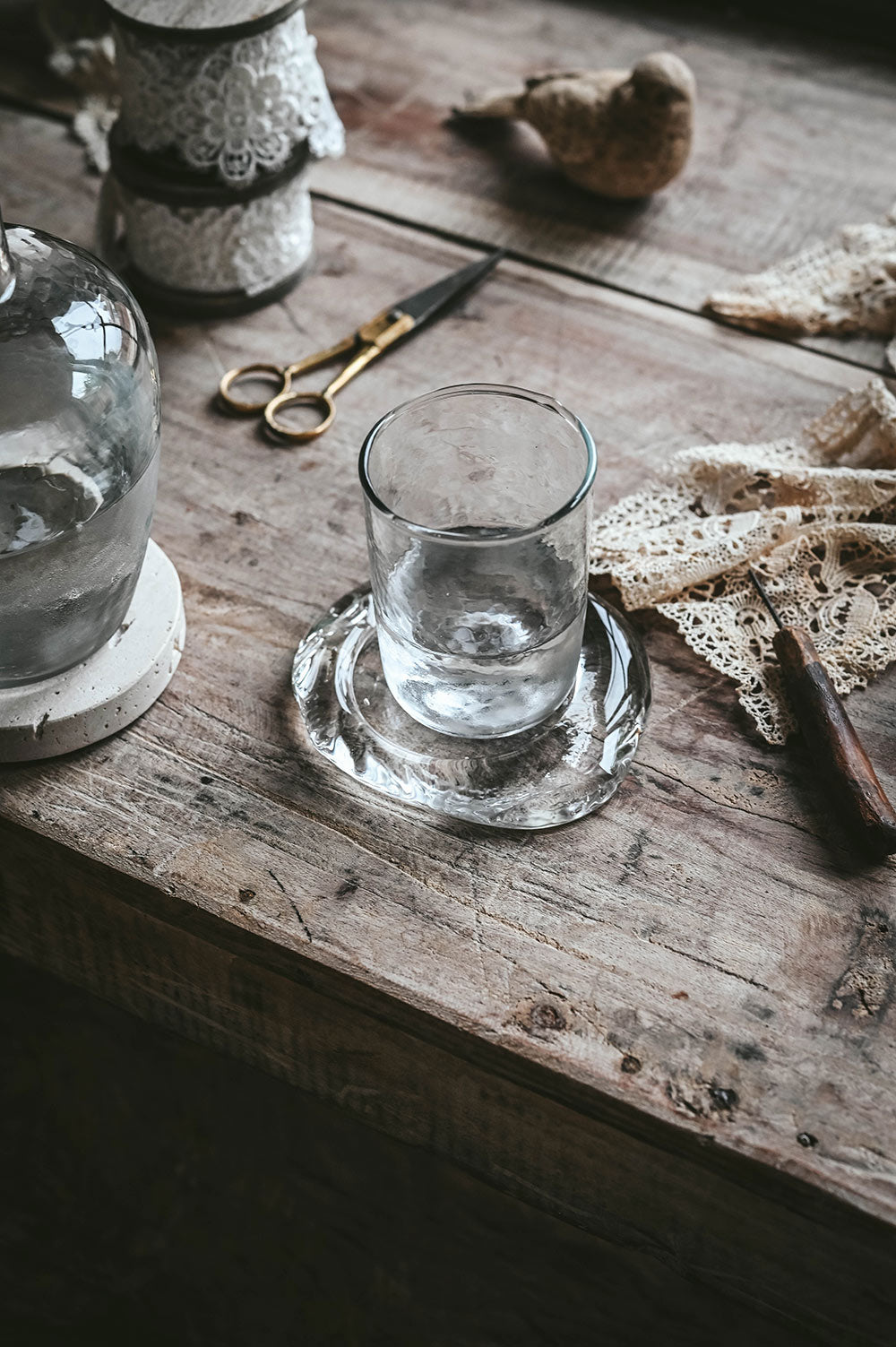 Glass Puddle Tray