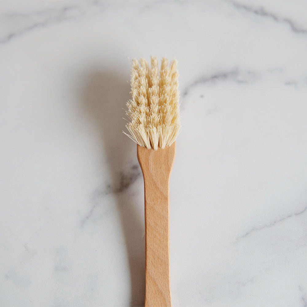 Essential Everyday Curved Wooden Dish Brush