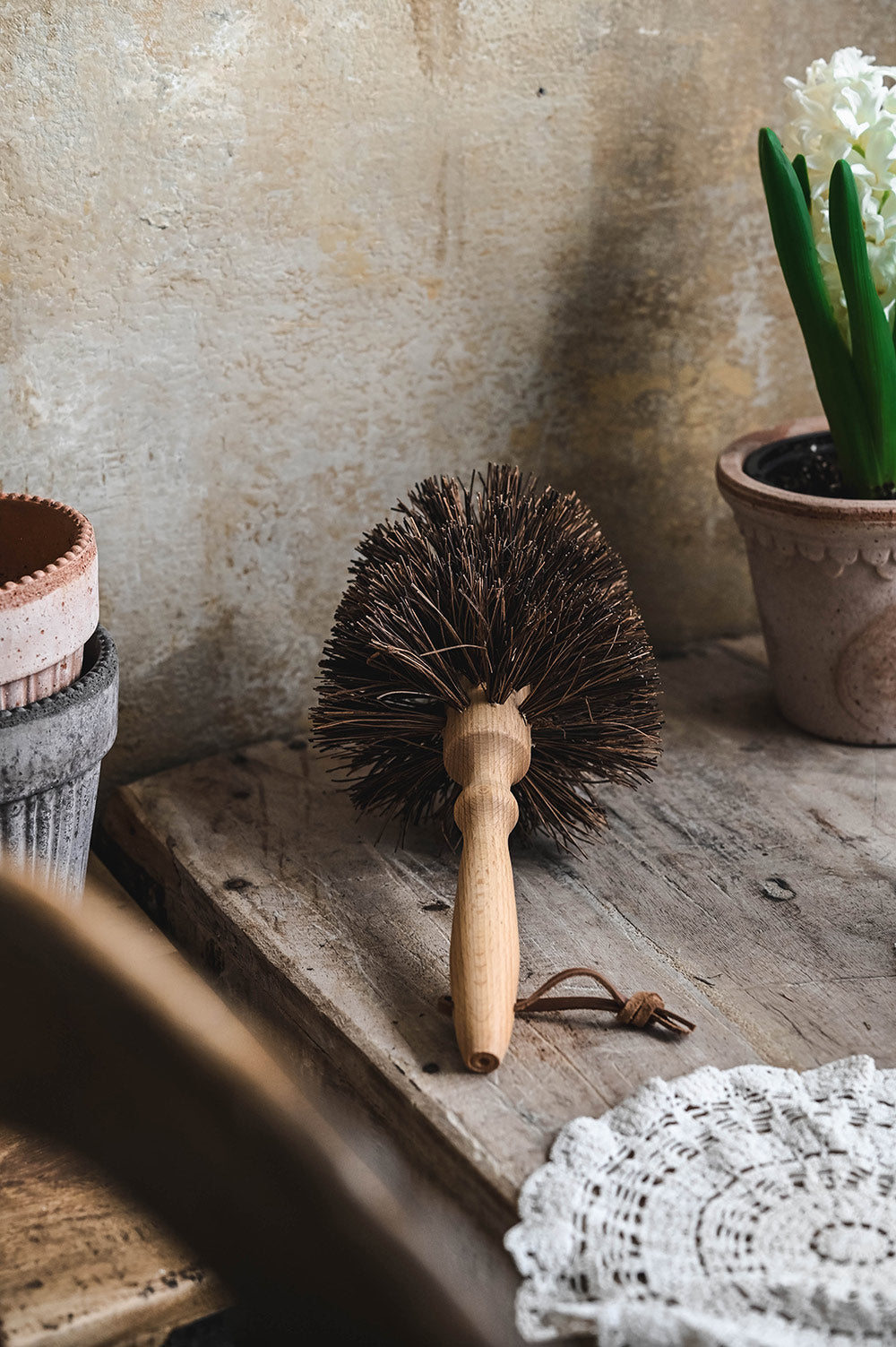 Flowerpot Planter Brush