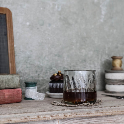 Handblown Fluted Tumbler