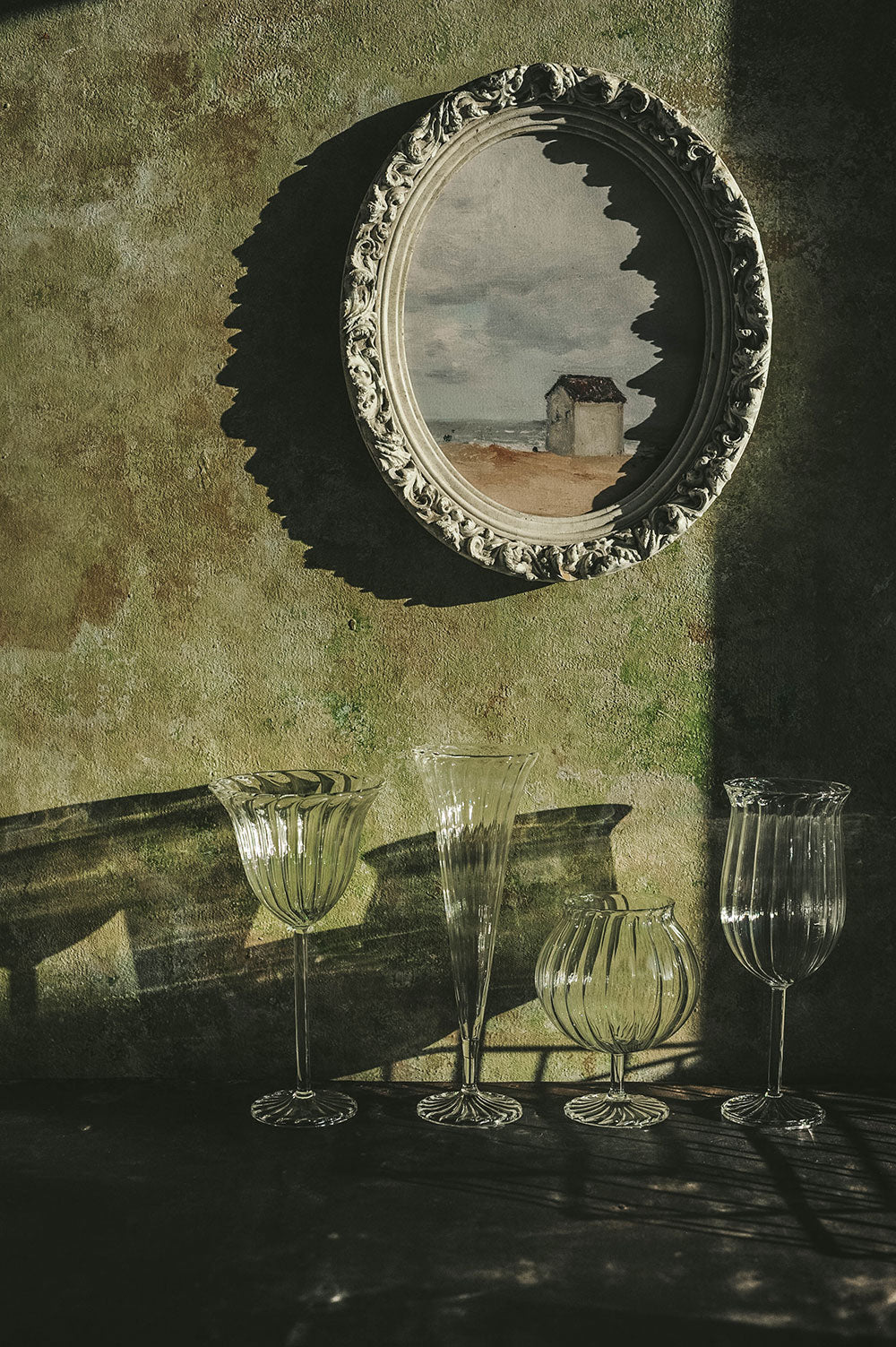 Fluted Tulip Glass