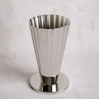 Fluted Sweetgrass Vase