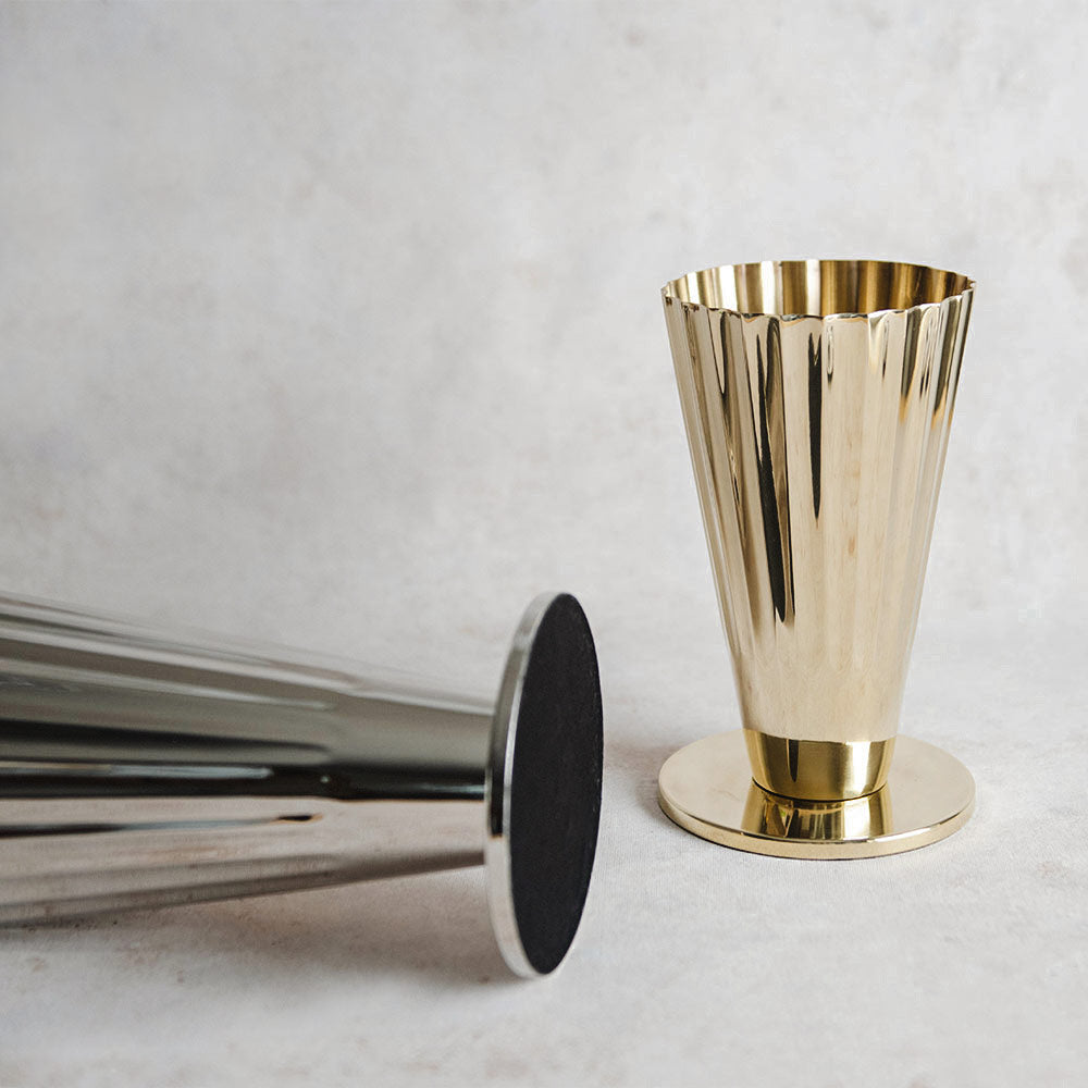 Fluted Sweetgrass Vase