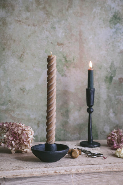 Beeswax Rope Taper Candle Set