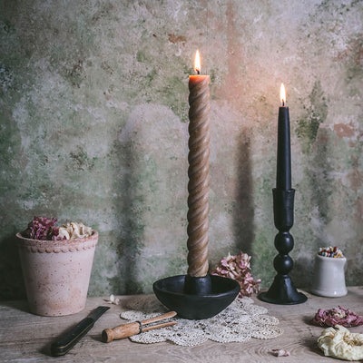 Cast Iron Candle Bowl