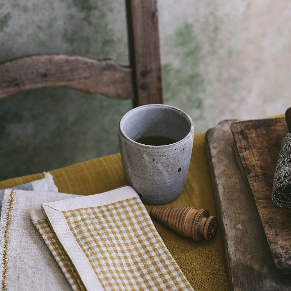 Gingham Cotton Napkin Set