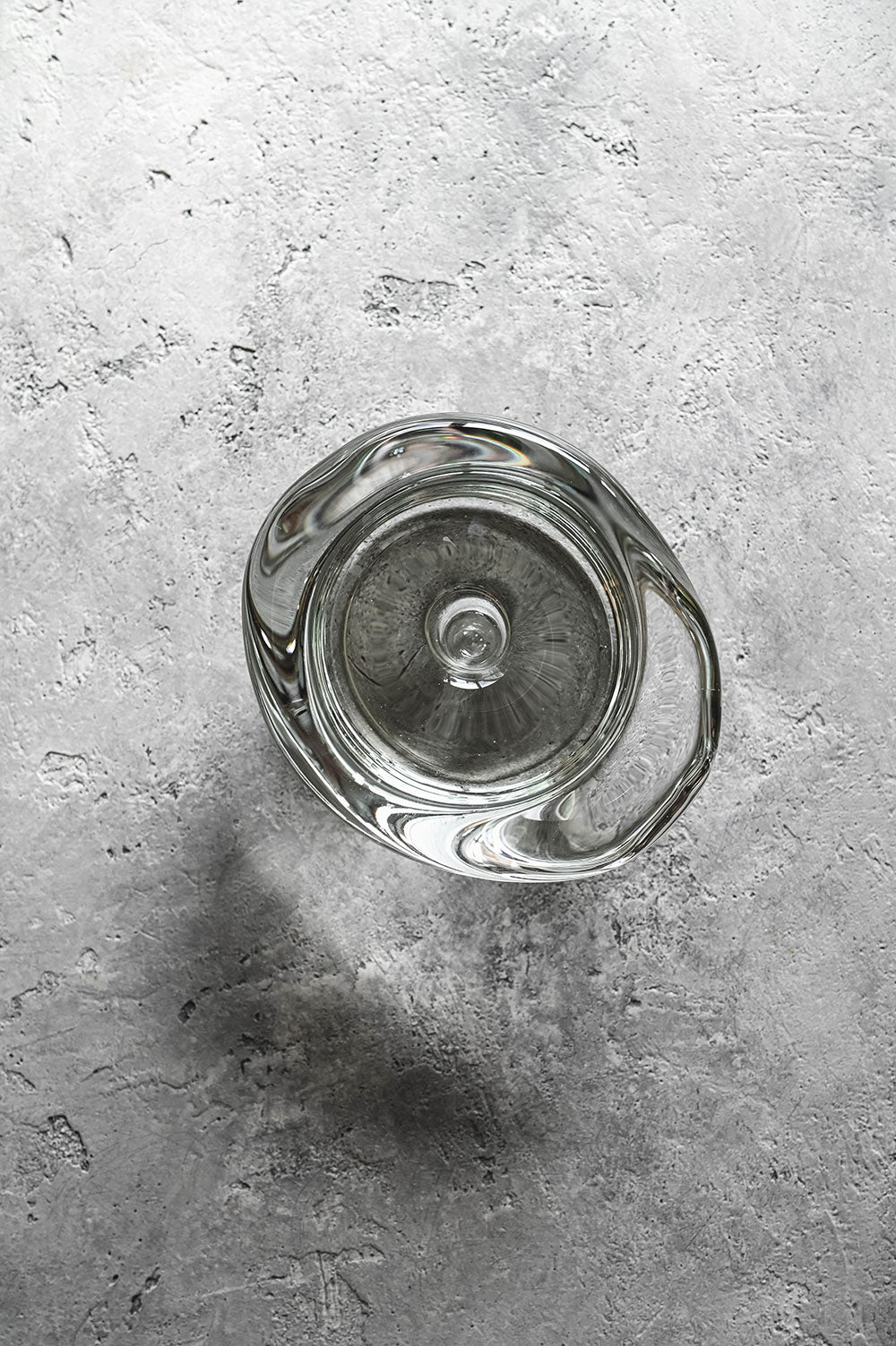 Glass Puddle Candle Holder
